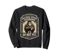 Emotional Support Husband Do Not Pet Sweatshirt - Unique Graphic Men Women - T-Shirt, Sweatshirt, Hoodie