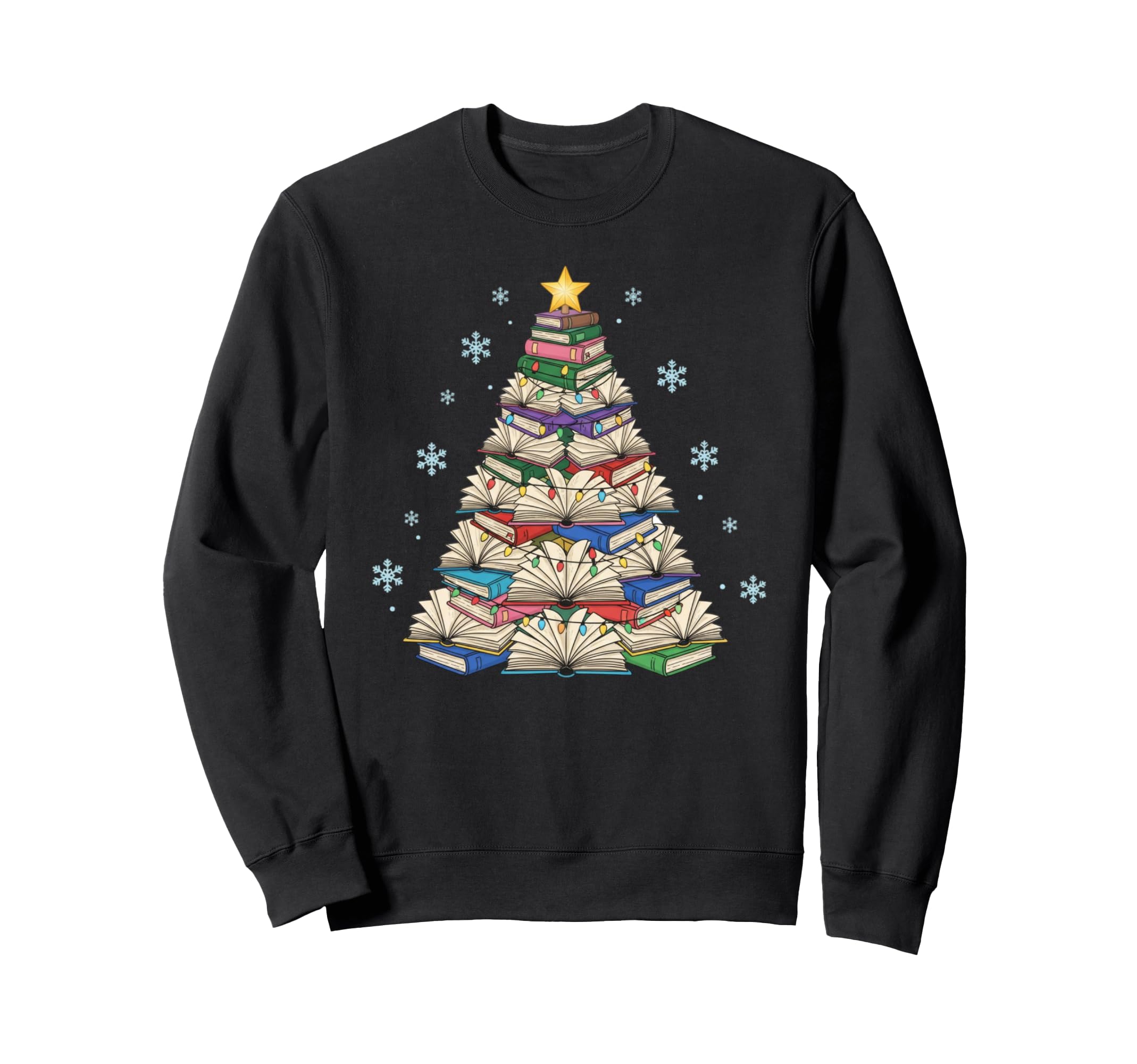 Book Tree Bibliophile Sweatshirt - Custom Art Print for Adults - T-Shirt, Sweatshirt, Hoodie