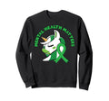 Mental Health Awareness Ribbon Unicorn Sweatshirt - Novelty Apparel Unisex - T-Shirt, Sweatshirt, Hoodie