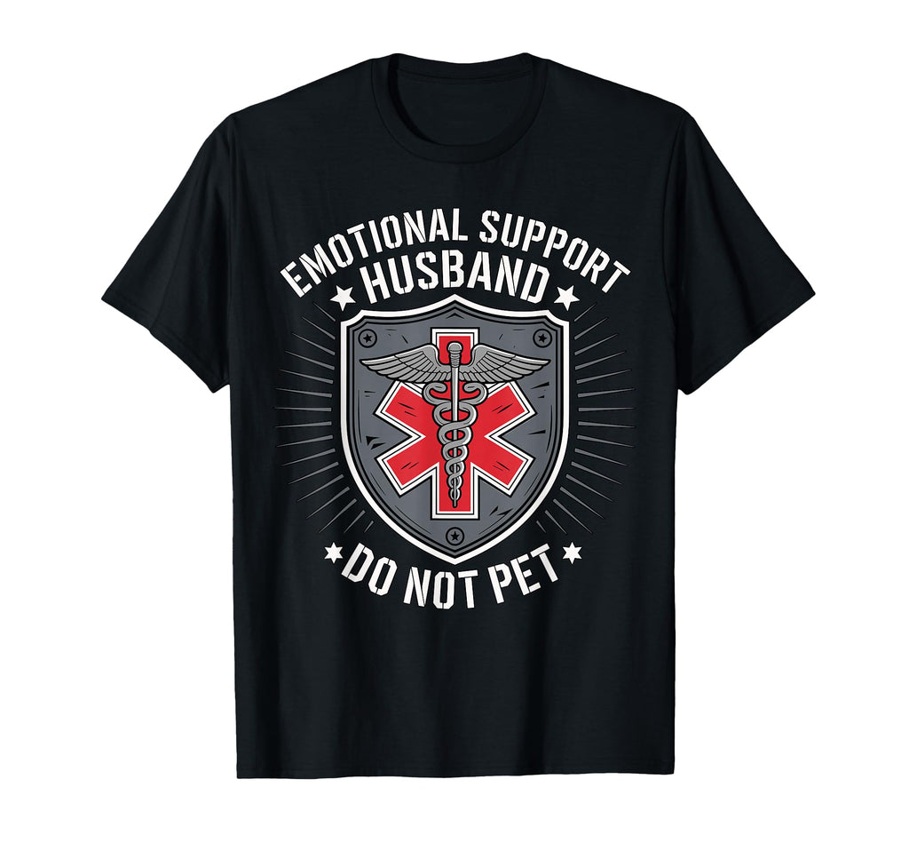 Emotional Support Human Do Not Pet T-Shirt - Fun Novelty Design Men Women - T-Shirt, Sweatshirt, Hoodie