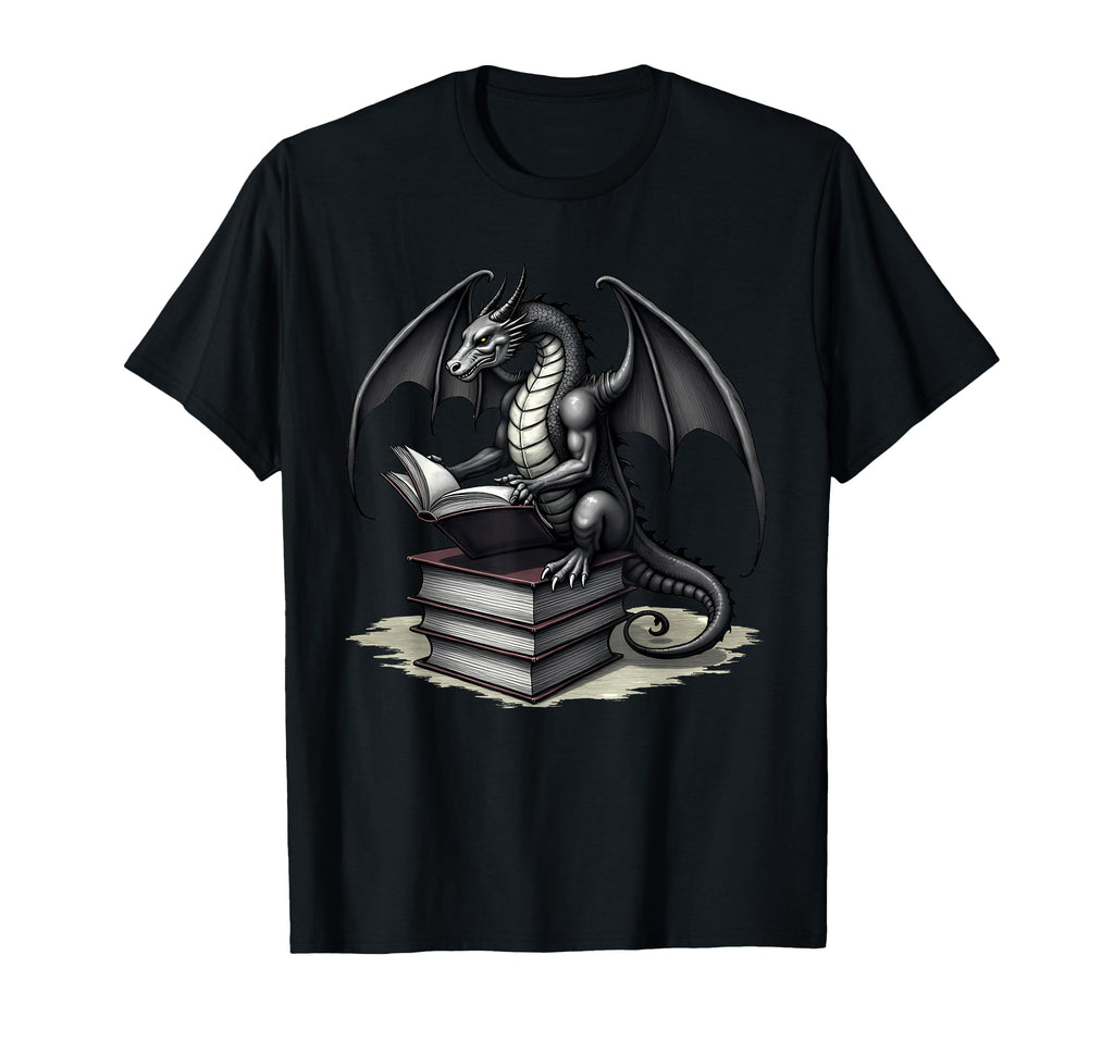 Reading Lover Easily Distracted Dragons T-Shirt - Unique Graphic Men Women - T-Shirt, Sweatshirt, Hoodie