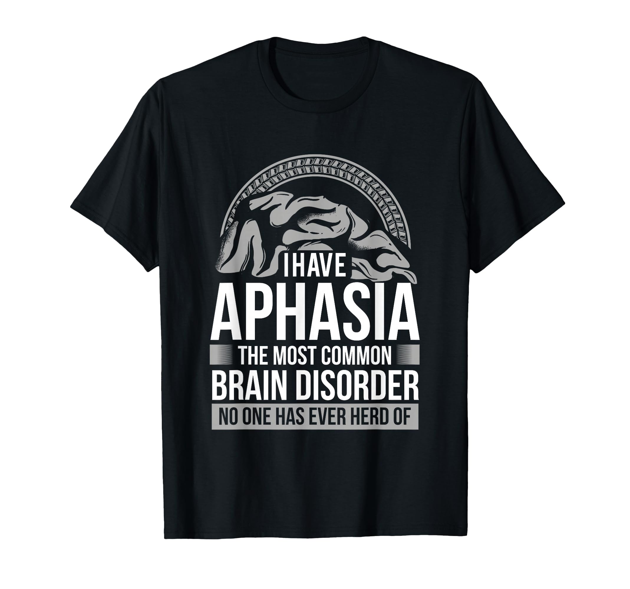 Aphasia Awareness Speech Language Most T-Shirt - Graphic Print Unisex - T-Shirt, Sweatshirt, Hoodie
