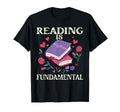 Reading Is Fundamental Geeky T-Shirt - Custom Art Print for Adults - T-Shirt, Sweatshirt, Hoodie