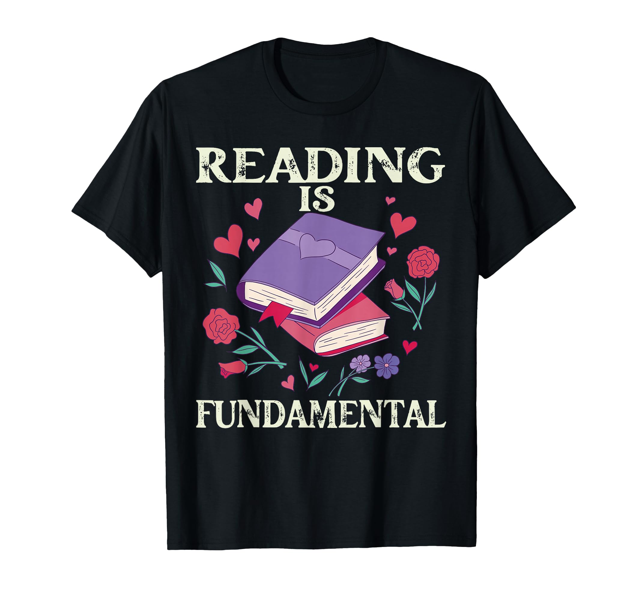 Reading Is Fundamental Geeky T-Shirt - Custom Art Print for Adults - T-Shirt, Sweatshirt, Hoodie