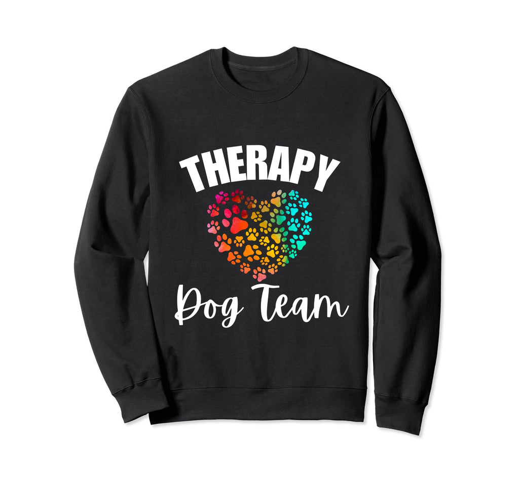 Therapy Dog Animal Assisted Sweatshirt - Custom Art Print for Adults - T-Shirt, Sweatshirt, Hoodie