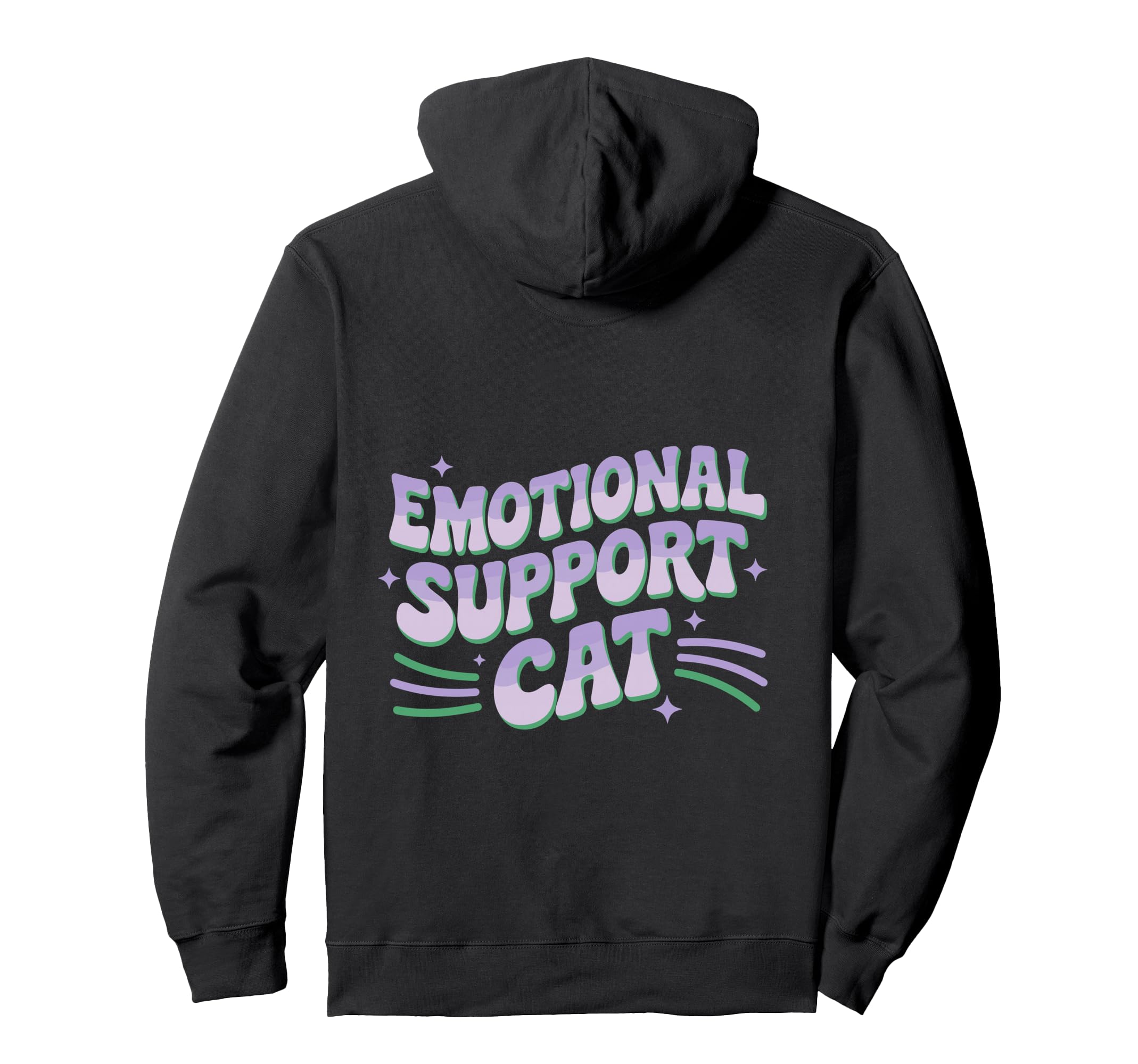 Emotional Support Cat Do Not Pet Sweatshirt - Fun Novelty Design Unisex - T-Shirt, Sweatshirt, Hoodie