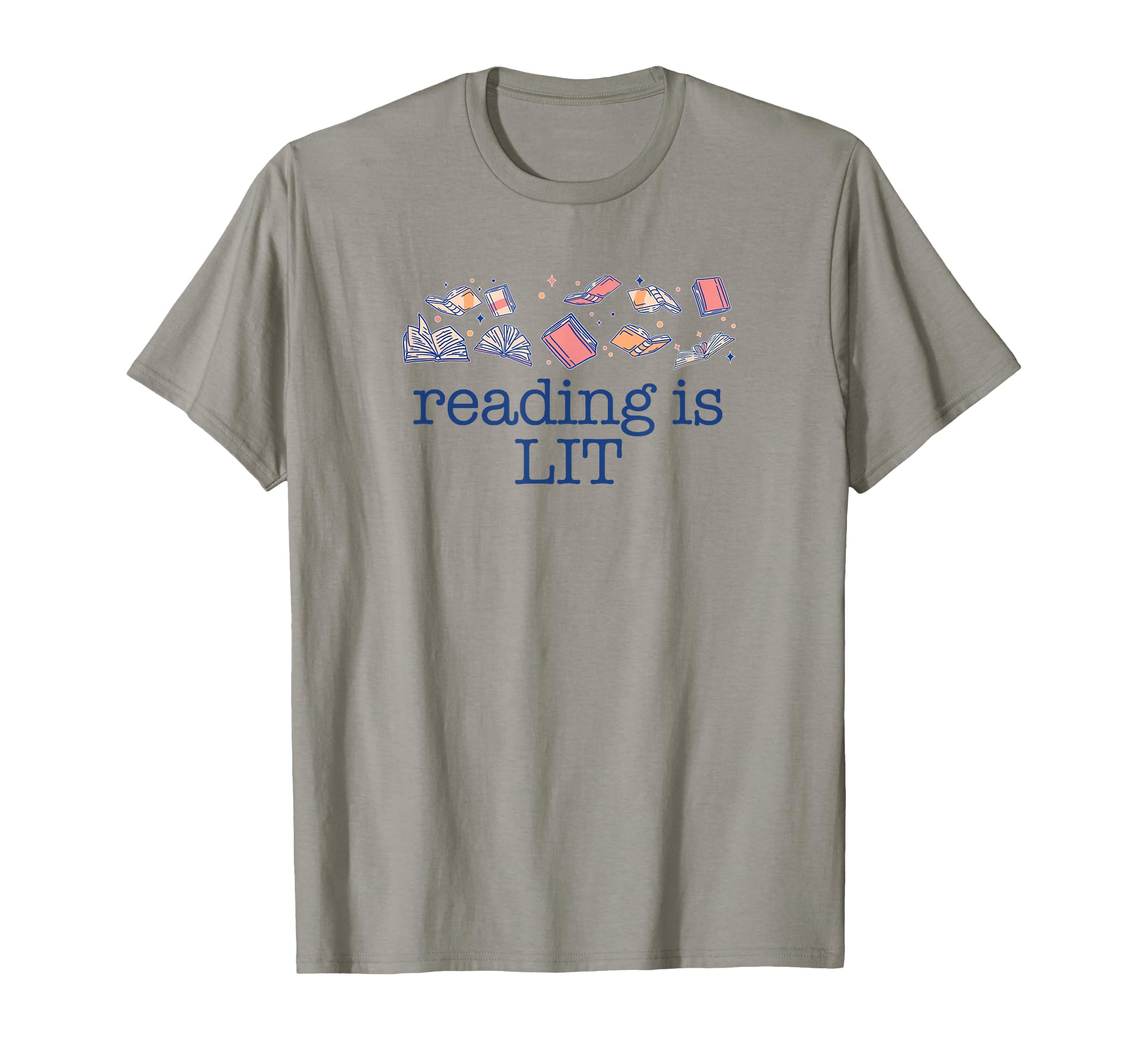 Reading Is Lit Reader Literature Fun T-Shirt - Unique Graphic for Adults - T-Shirt, Sweatshirt, Hoodie