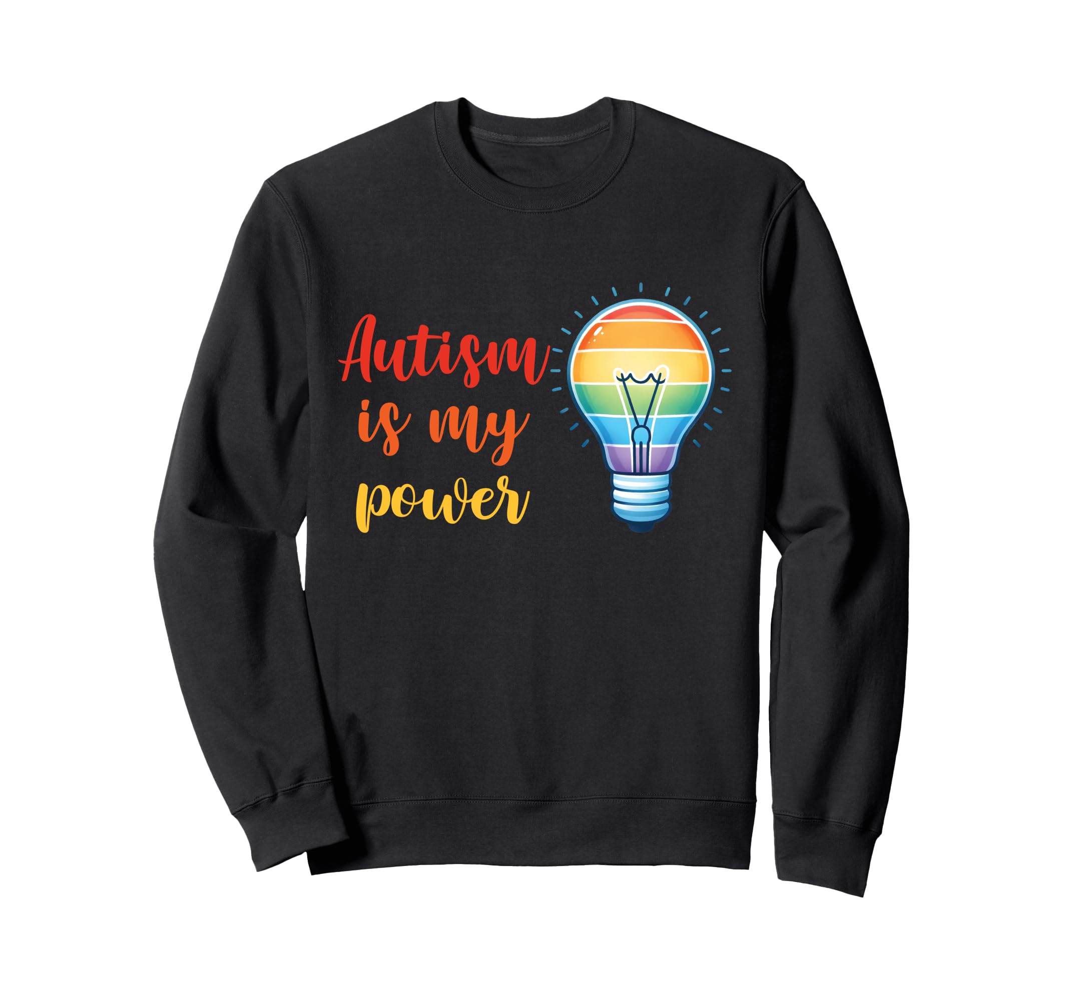 Pride Neurodivergent Rainbow Sweatshirt - Casual Everyday Wear Unisex - T-Shirt, Sweatshirt, Hoodie