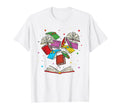 Heart Shape Librarian Themed Book Club T-Shirt - Novelty Apparel Men Women - T-Shirt, Sweatshirt, Hoodie