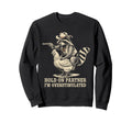 Hold Partner Im Overstimulated Sweatshirt - Aesthetic Graphic for Adults - T-Shirt, Sweatshirt, Hoodie