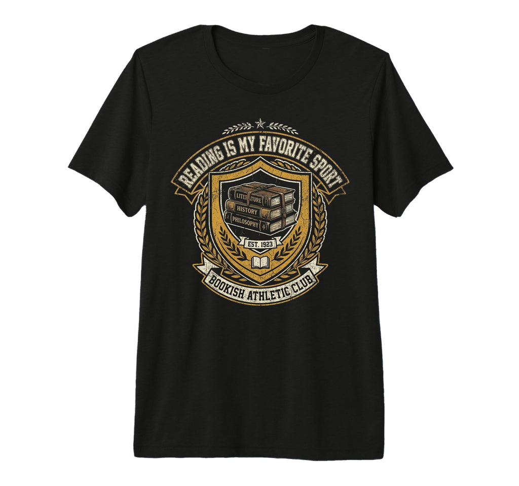 Reading Is My Favorite Sport Bookish T-Shirt - Trendy Graphic Unisex - T-Shirt, Sweatshirt, Hoodie