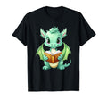 Funny Bookworm And Dragons Sweatshirt - Custom Art Print Unisex - T-Shirt, Sweatshirt, Hoodie