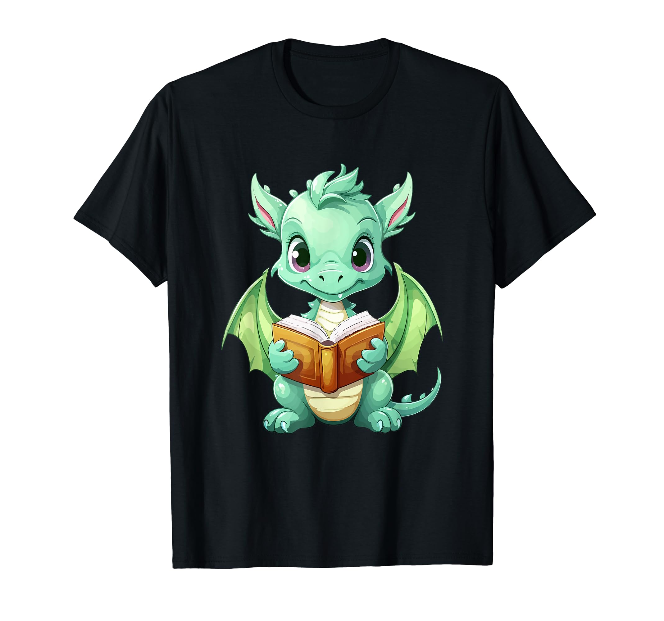 Funny Bookworm And Dragons Sweatshirt - Custom Art Print Unisex - T-Shirt, Sweatshirt, Hoodie