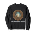 Cats Are My Best Friends Sacred Sweatshirt - Unique Graphic Men Women - T-Shirt, Sweatshirt, Hoodie
