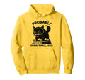 Probably Overstimulated But Angry Hoodie - Aesthetic Graphic for Adults - T-Shirt, Sweatshirt, Hoodie