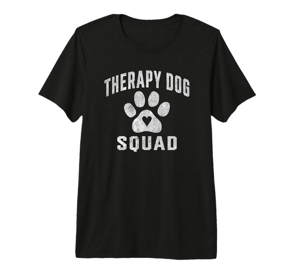 Therapy Dog Team Handler Animal T-Shirt - Minimalist Print for Adults - T-Shirt, Sweatshirt, Hoodie