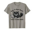 Born To Read Books Forced To Read T-Shirt - Minimalist Print for Adults - T-Shirt, Sweatshirt, Hoodie