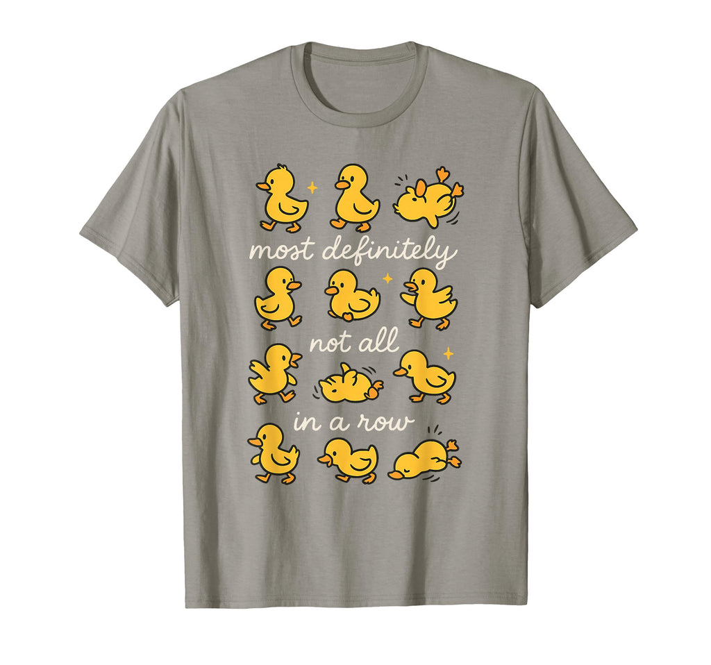 Most Definitely Not All Row Funny T-Shirt - Fun Novelty Design for Adults - T-Shirt, Sweatshirt, Hoodie