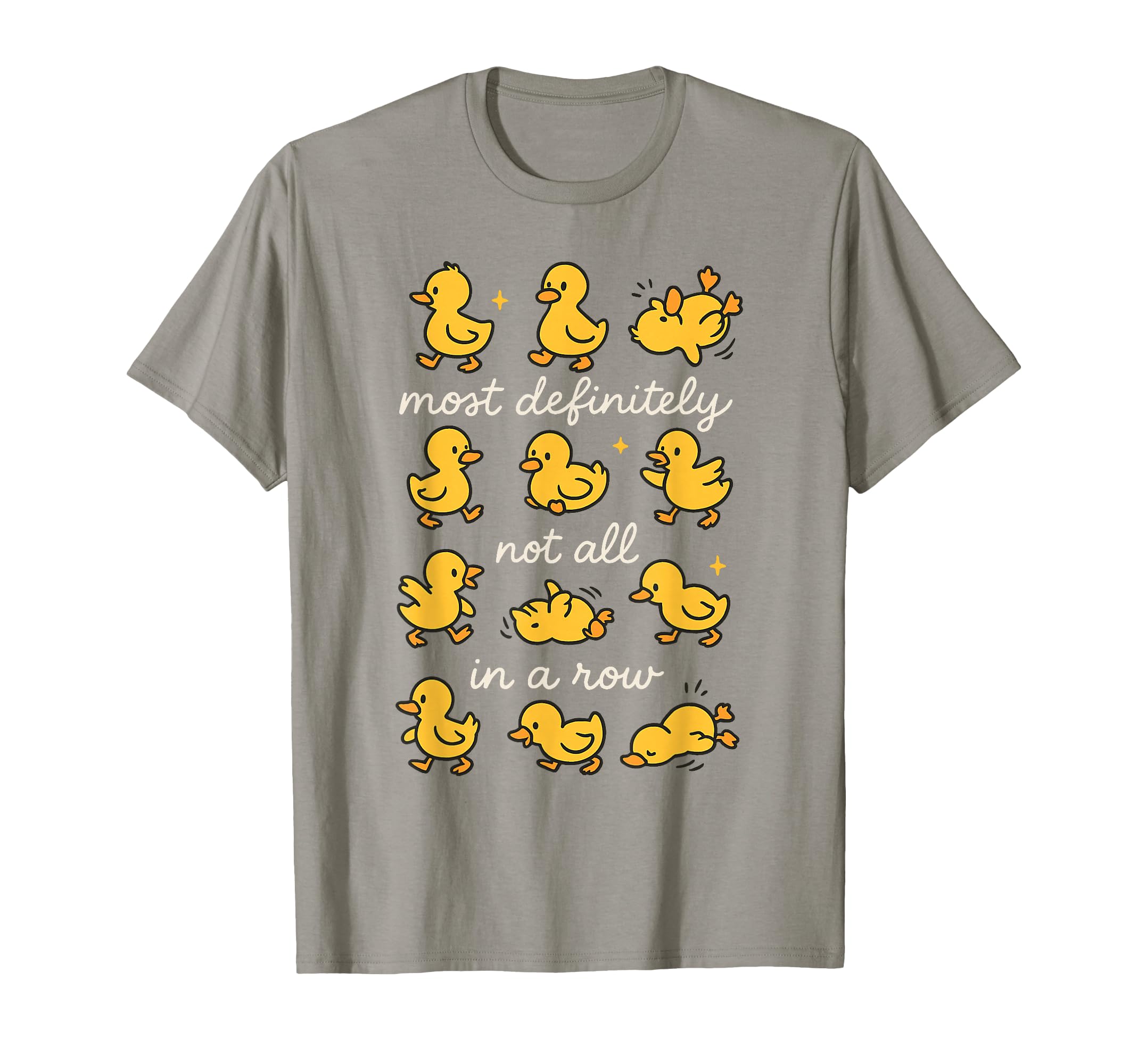 Most Definitely Not All Row Funny T-Shirt - Fun Novelty Design for Adults - T-Shirt, Sweatshirt, Hoodie