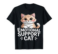 Emotional Support Cat T-Shirt - Minimalist Print for Adults - T-Shirt, Sweatshirt, Hoodie