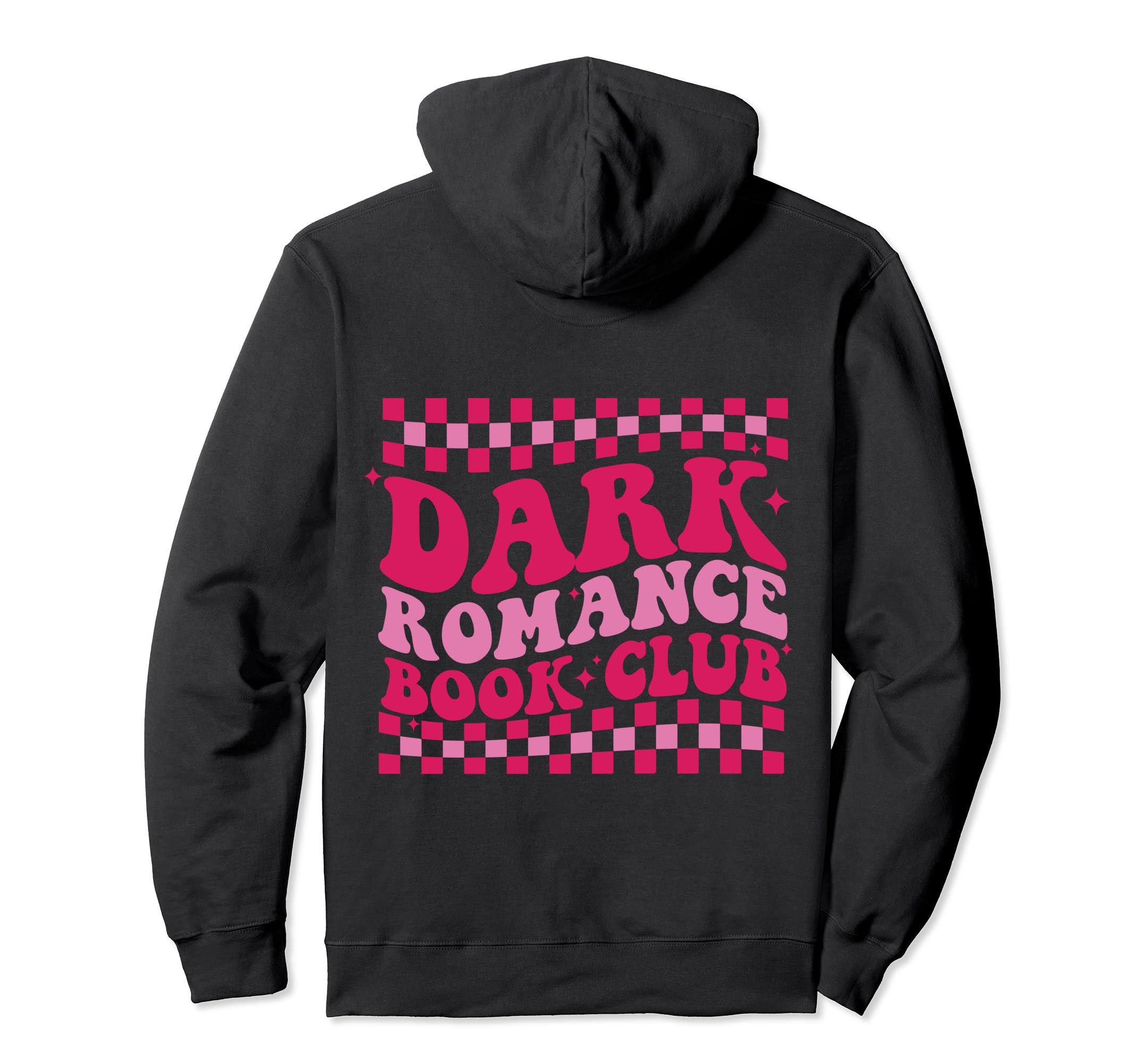 Dark Romance Book Club Groovy Back T-Shirt - Custom Art Print for Adults - T-Shirt, Sweatshirt, Hoodie