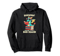 Bookworm Please Im Book Dragon Hoodie - Graphic Print for Adults - T-Shirt, Sweatshirt, Hoodie