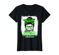 Womens Messy Bun Support Awareness Squad I T-Shirt - Graphic Print Unisex - T-Shirt, Sweatshirt, Hoodie
