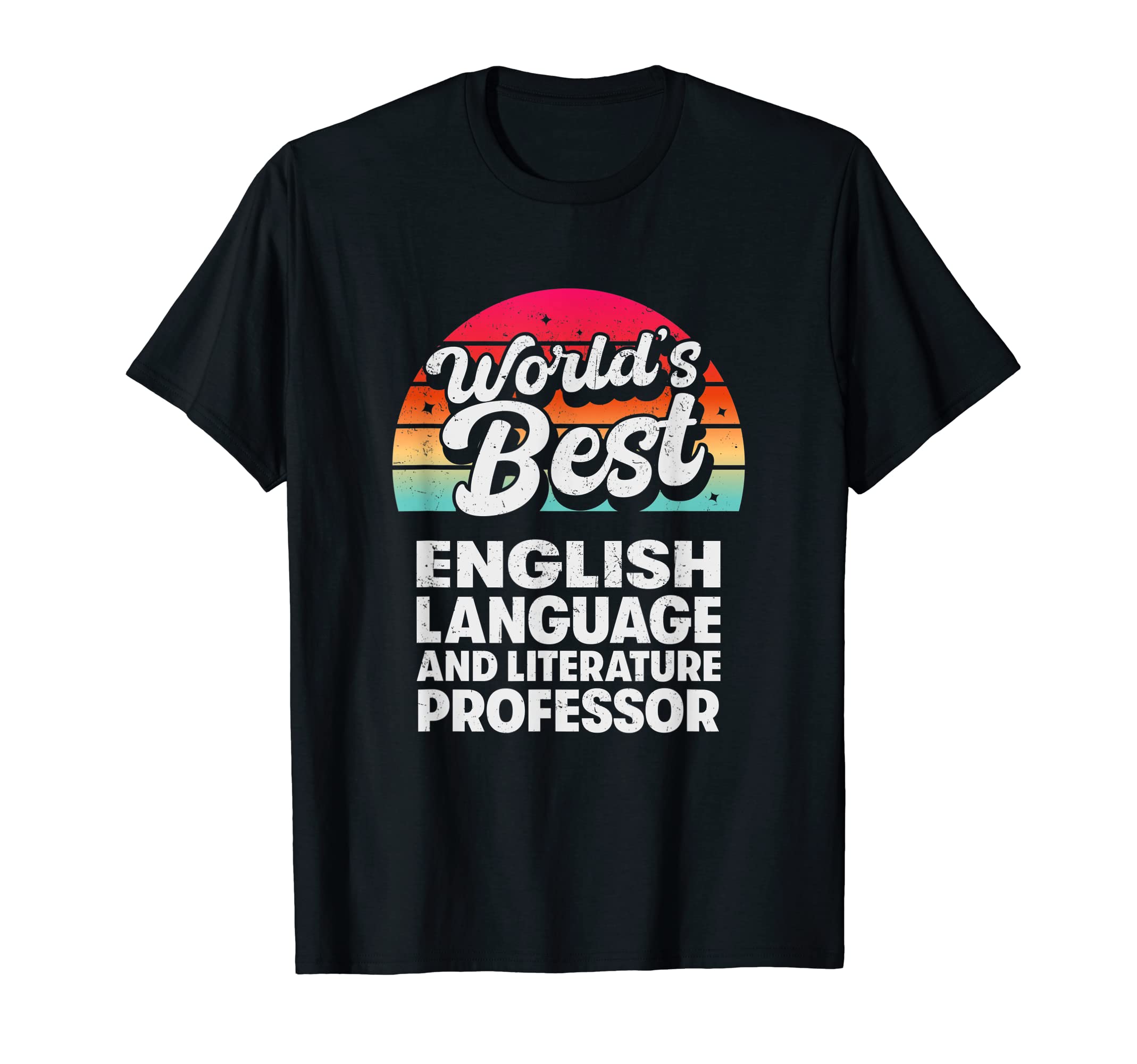 Worlds Best English Language And T-Shirt - Minimalist Print for Adults - T-Shirt, Sweatshirt, Hoodie