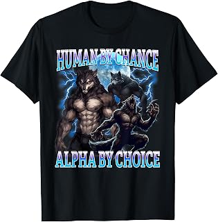 Alpha Choice Bootleg Funny Alpha Wolf Meme Humor Men Women T-Shirt Unisex T-shirt, Sweatshirt, Hoodie, Long Sleeve Tee - T-Shirt, Sweatshirt, Hoodie