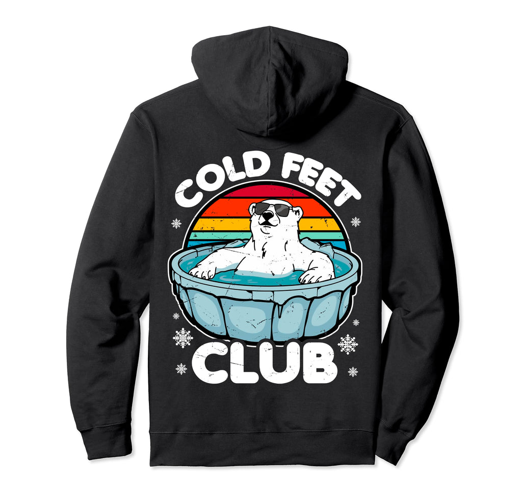 Cold Plunge Appreciation Society Polar Hoodie - Novelty Apparel for Adults - T-Shirt, Sweatshirt, Hoodie