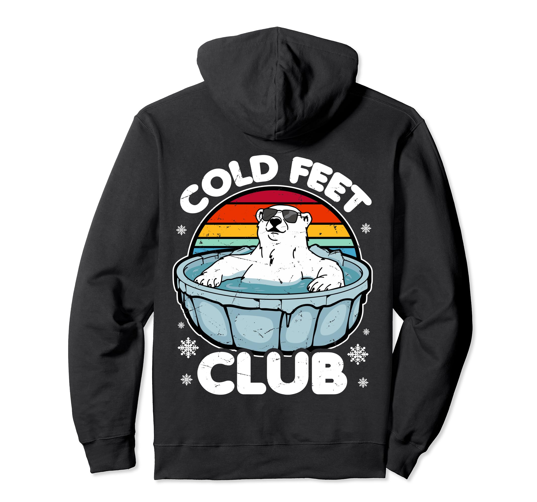 Cold Plunge Appreciation Society Polar Hoodie - Novelty Apparel for Adults - T-Shirt, Sweatshirt, Hoodie
