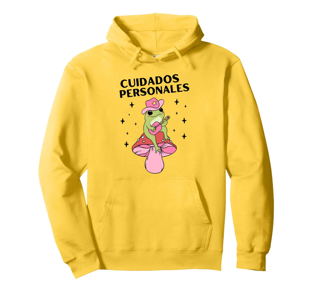 Cuidados Personales Self Care Spanish Hoodie - Unique Graphic Men Women - T-Shirt, Sweatshirt, Hoodie