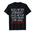 Roses Are Red Ultraviolet Lights Are T-Shirt - Unique Graphic for Adults - T-Shirt, Sweatshirt, Hoodie