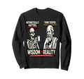 Skeleton Vs Socrates Funny Sweatshirt - Custom Art Print for Adults - T-Shirt, Sweatshirt, Hoodie