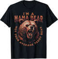 Funny Mothers Mama Bear Mother's Day Unisex T-shirt, Sweatshirt, Hoodie, Long Sleeve Tee - T-Shirt, Sweatshirt, Hoodie