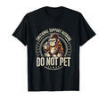 Emotional Support Husband Do Not Pet T-Shirt - Minimalist Print Unisex - T-Shirt, Sweatshirt, Hoodie