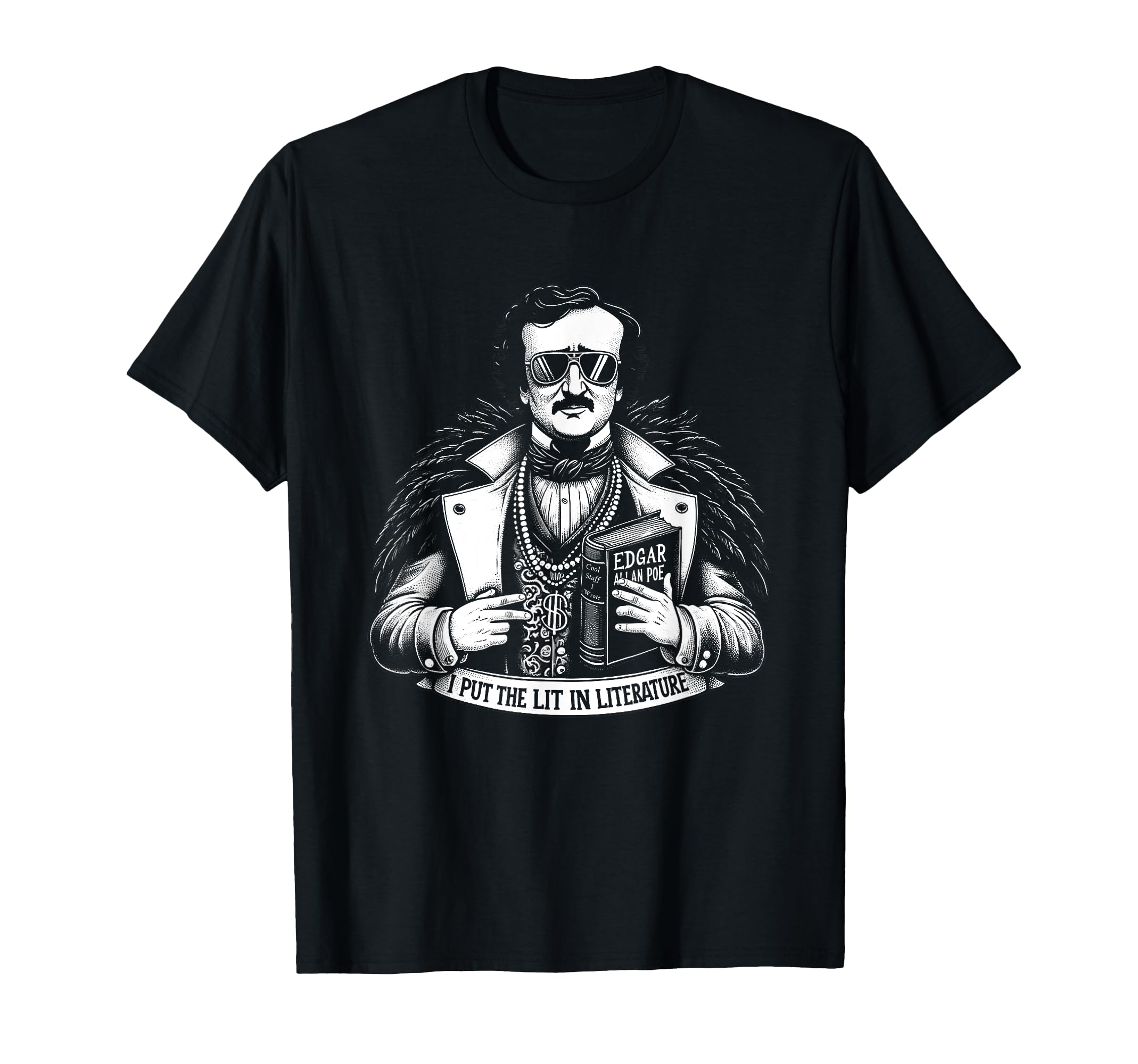 Poe Co Lit Literary Giants And T-Shirt - Fun Novelty Design Men Women - T-Shirt, Sweatshirt, Hoodie