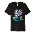 Meditation Mermaid Yoga Pose T-Shirt - Streetwear Style for Adults - T-Shirt, Sweatshirt, Hoodie