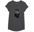 Im Overstimulated Brain Too Full Art Dark T-Shirt - Trendy Graphic Unisex - T-Shirt, Sweatshirt, Hoodie