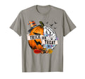 Trick Or Treat Pumpkin Mental T-Shirt - Aesthetic Graphic for Adults - T-Shirt, Sweatshirt, Hoodie