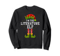 Im Literature Elf Matching Family Sweatshirt - Trendy Graphic Men Women - T-Shirt, Sweatshirt, Hoodie