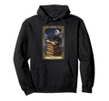 Dragon Reading Books Tarot Card Reader Hoodie - Unique Graphic Men Women - T-Shirt, Sweatshirt, Hoodie