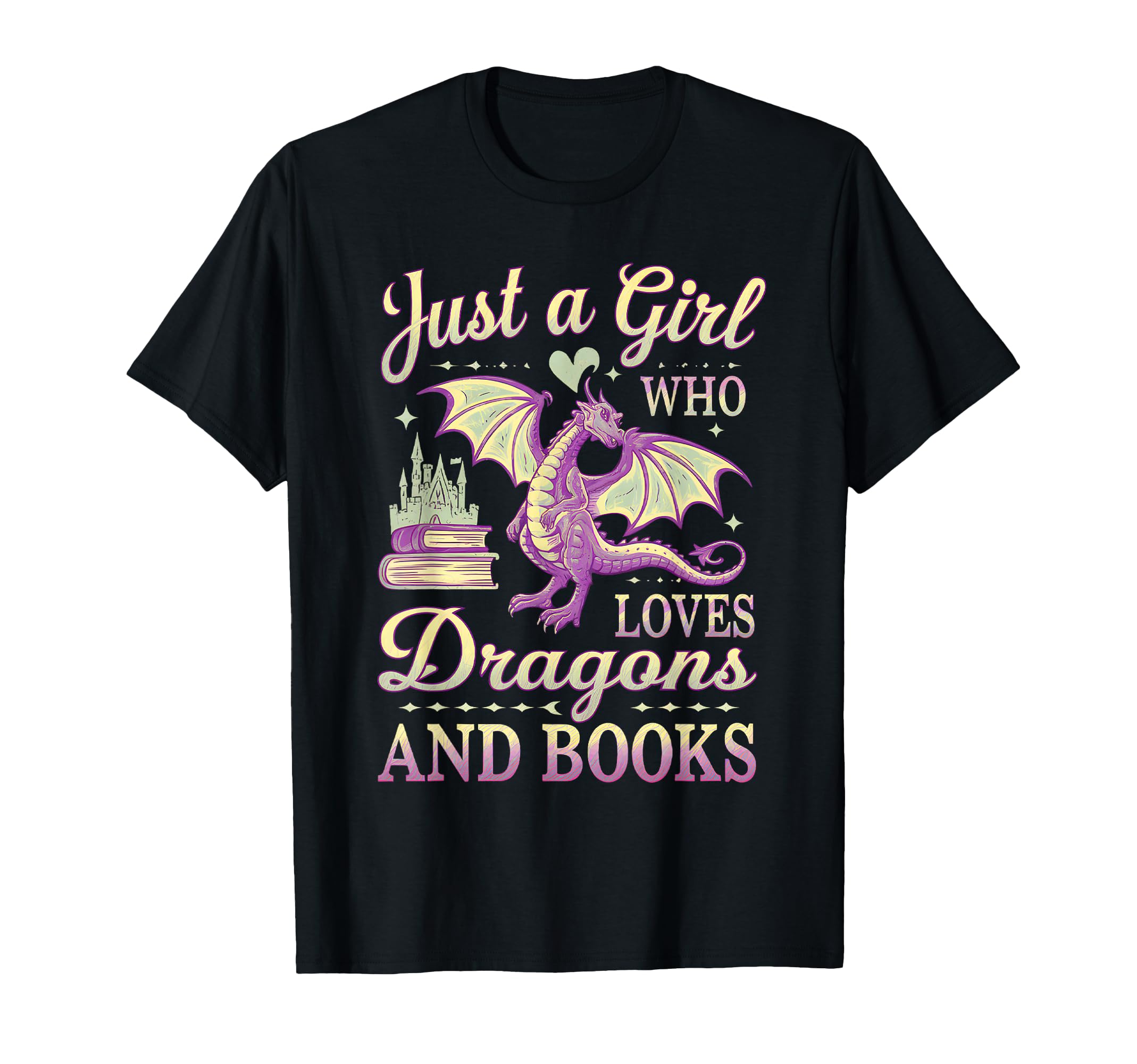 Just Who Loves Dragons And Books T-Shirt - Streetwear Style for Adults - T-Shirt, Sweatshirt, Hoodie