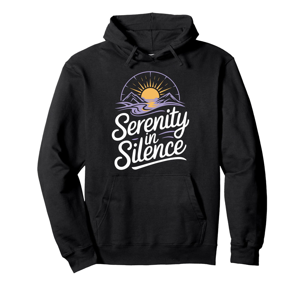Silent Retreat Participants Hoodie - Fun Novelty Design Men Women - T-Shirt, Sweatshirt, Hoodie