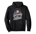 Silent Retreat Participants Hoodie - Fun Novelty Design Men Women - T-Shirt, Sweatshirt, Hoodie