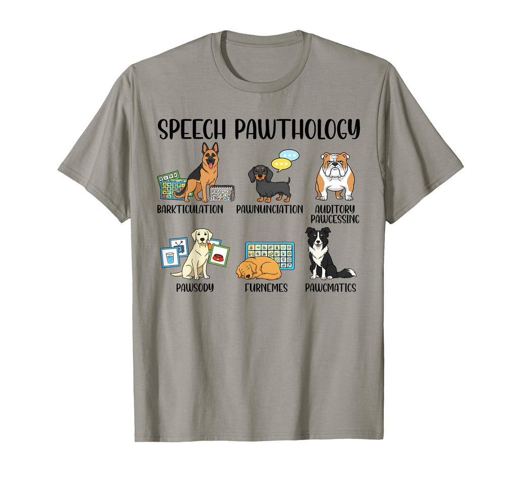 Speech Pawthology Funny Speech T-Shirt - Aesthetic Graphic Unisex - T-Shirt, Sweatshirt, Hoodie
