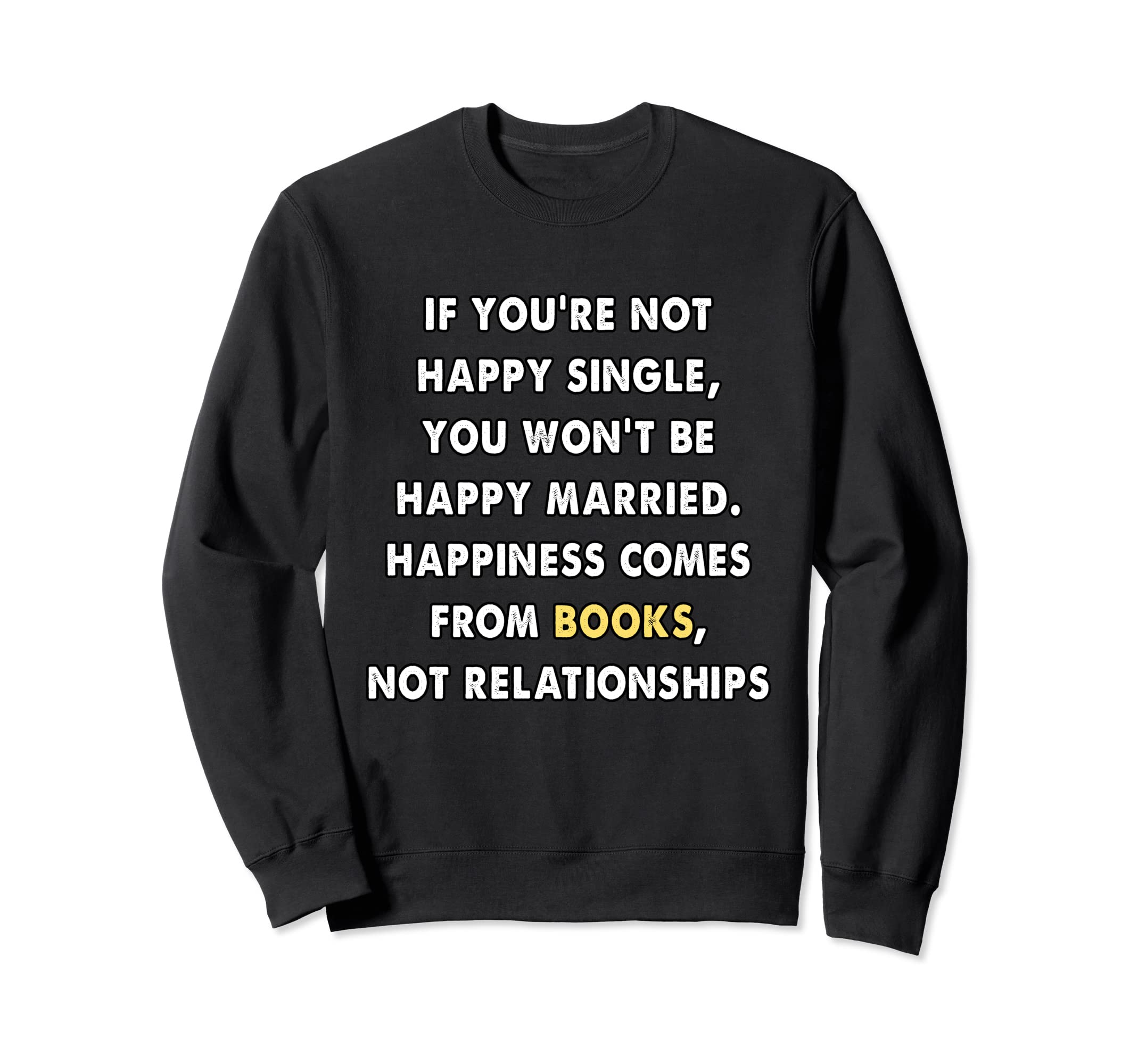 Book Lover Bibliophile Sweatshirt - Minimalist Print for Adults - T-Shirt, Sweatshirt, Hoodie