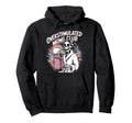 Overstimulated Moms Club Mom Depression Hoodie - Trendy Graphic for Adults - T-Shirt, Sweatshirt, Hoodie