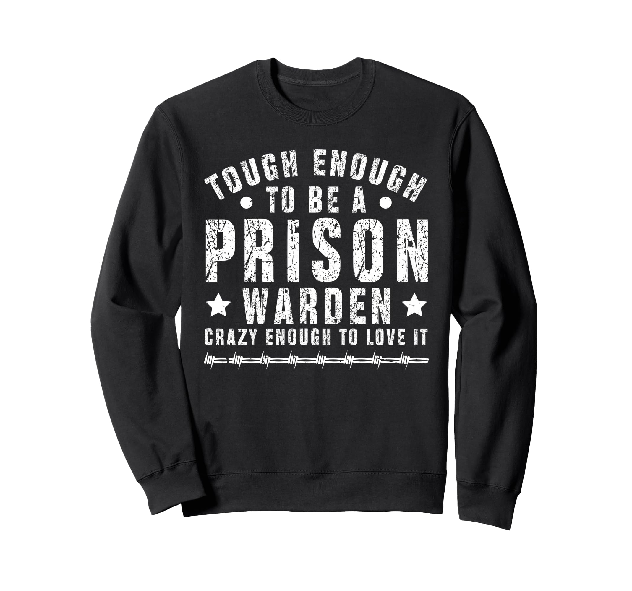 Prison Warden And Correctional Jail Hoodie - Fun Novelty Design for Adults - T-Shirt, Sweatshirt, Hoodie