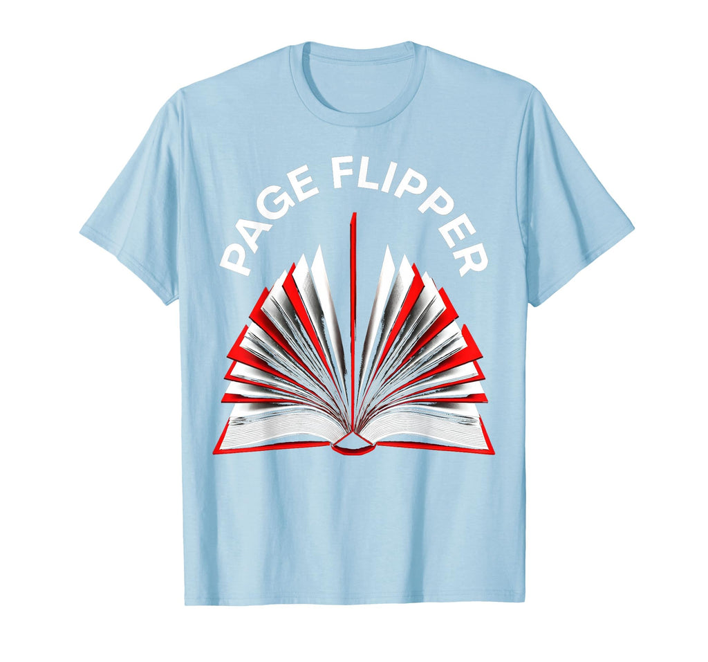 Page Flipper Bookish Reading Lover T-Shirt - Trendy Graphic for Adults - T-Shirt, Sweatshirt, Hoodie